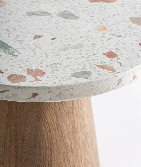 LAUTREC SIDE TABLE: Nordic simplicity and natural warmth