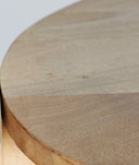 MESA AUXILIAR LESZNO madera natural de alta calidad calidez y estilo