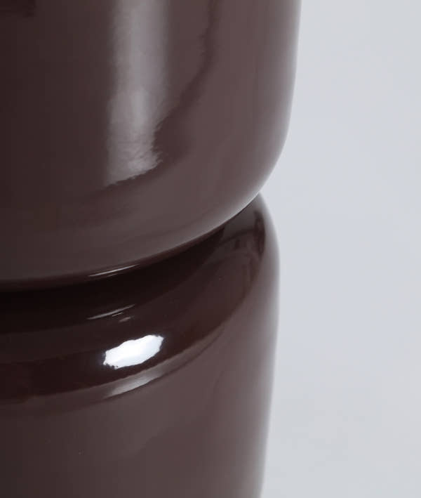 MOKA SIDE TABLE: sculptural balance and natural warmth