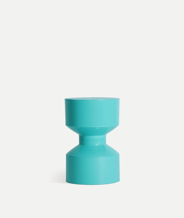POP SIDE TABLE in bright turquoise