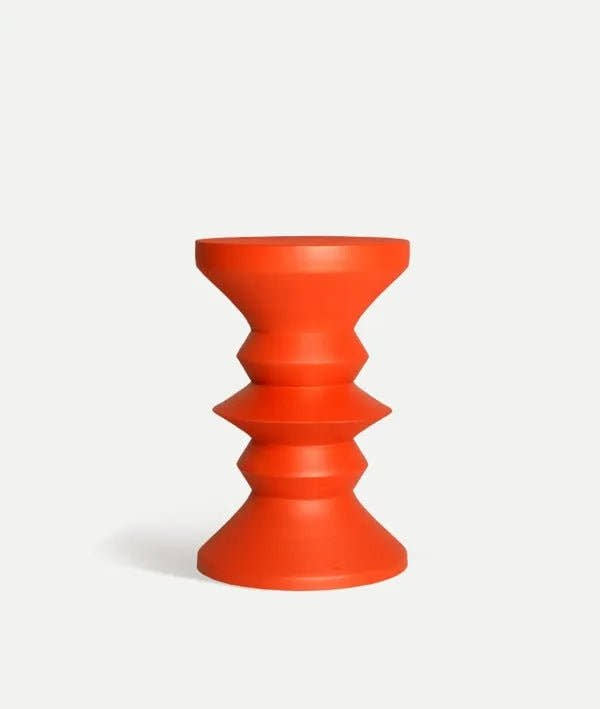 MESA AUXILIAR THUN naranja en hierro - Mesas auxiliares - El Workshop - hierro