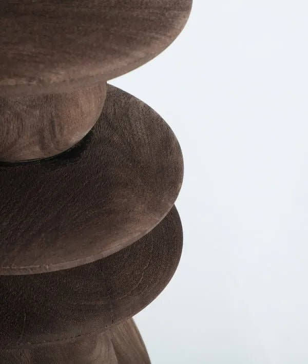 MESA AUXILIAR VRADS elegancia orgánica con esencia natural - Mesas auxiliares - El Workshop - madera de mango