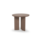 Mesa auxiliar Zen en nogal en ambiente decorado (3)