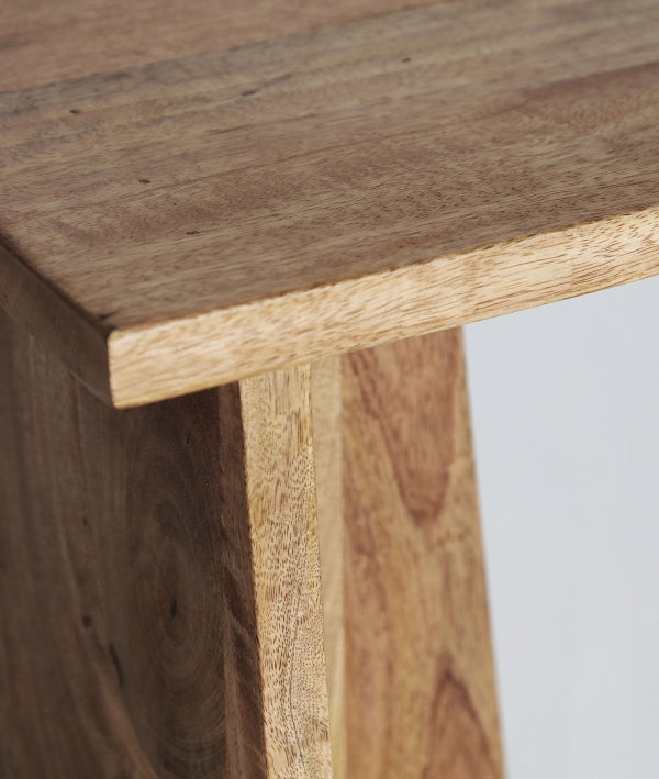 MESA AUXILIAR ZNIN naturalidad y encanto en madera de mango