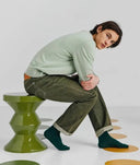 MESA AUXILIAR ZUG verde en hierro - Mesas auxiliares - El Workshop - hierro