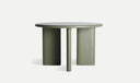MESA DE COMEDOR VERDE LISO MORLAC