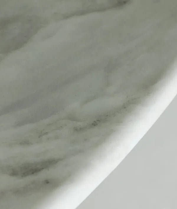 MESA DE COMEDOR NOTH mármol blanco sintético elegancia moderna con contraste perfecto - Mesas de comedor - El Workshop - madera mdf