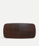 MESA DE COMEDOR VOLTA en mdf, roble y hierro