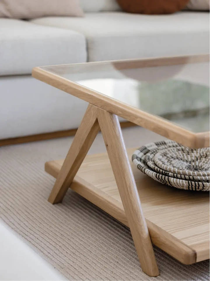 Mesa de centro Ana - Mesa - El Workshop - Madera de nogal