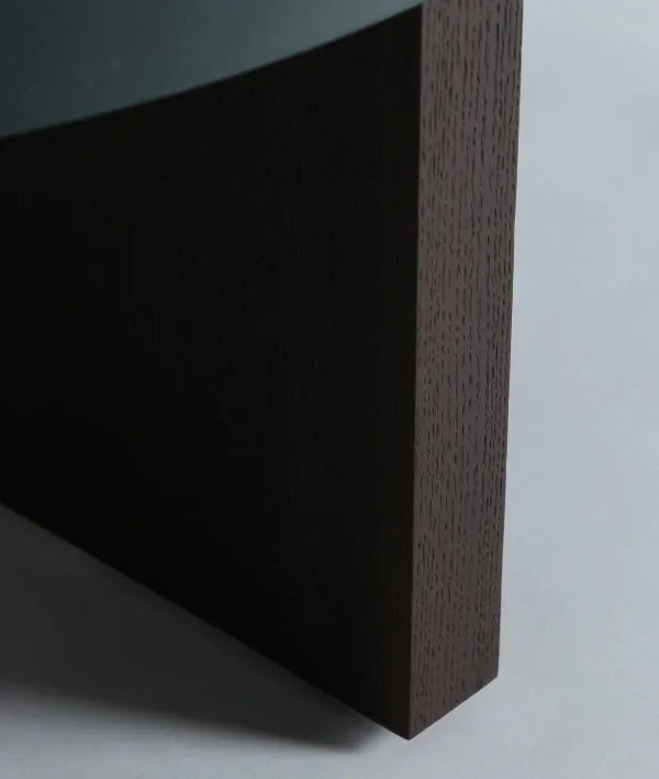 MESA DE CENTRO AOMORI moderniteit en evenwicht in glas en groene tinten