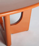 SALONTAFEL BAEZA oranje soberheid en elegantie in eigentijds design
