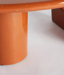 SALONTAFEL BAEZA oranje soberheid en elegantie in eigentijds design