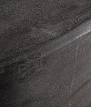 Mesa de centro OLSBERG madera negro con acabado rústico