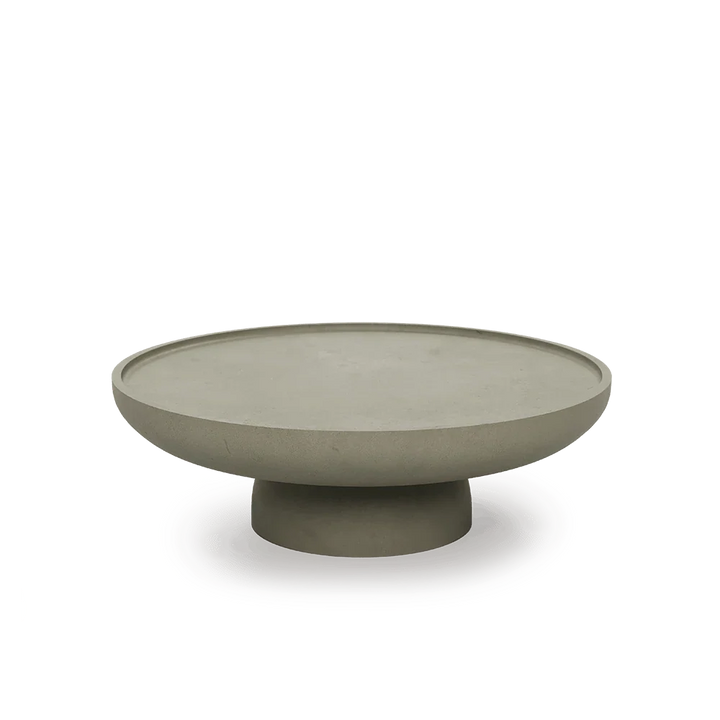 Mesa de centro Rin en microcemento en ambiente decorado (2)
