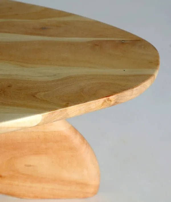 Mesa de centro WIGHILL en madera de acacia teñida en tono marrón claro - Mesas de centro - El Workshop - madera de acacia