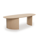 Mesa de comedor Brisa en roble en ambiente decorado (2)