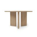 Mesa de comedor Zen en nogal en ambiente decorado (4)
