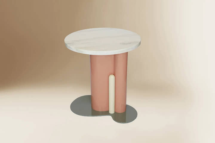 Mesa auxiliar Jack - Mesa auxiliar - El Workshop - Mármol