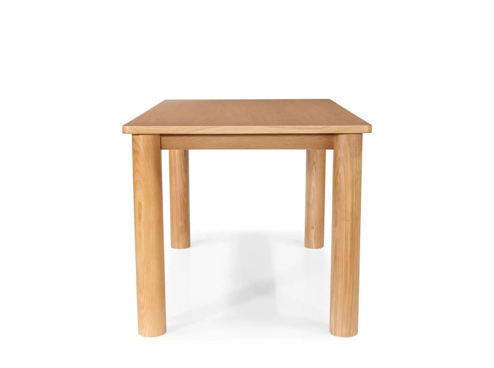 mesa de comedor de madera rectangular 