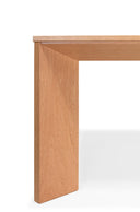 mesa de comedor de madera maciza