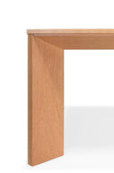 mesa de comedor de madera maciza