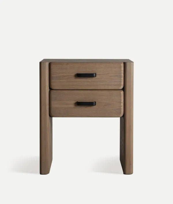 MESITA DE NOCHE DE MADERA BUSK equilibrio perfecto entre calidez y diseño moderno - Mesitas de noche - El Workshop - madera de fresno