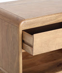 MESITA DE NOCHE FINHAN simplicidad nórdica y calidez acogedora