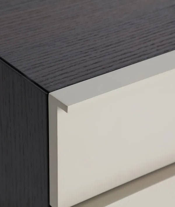 MESITA DE NOCHE LINDFLUR MODERNA COLOR GRIS - Mesitas de noche - El Workshop - madera mdf