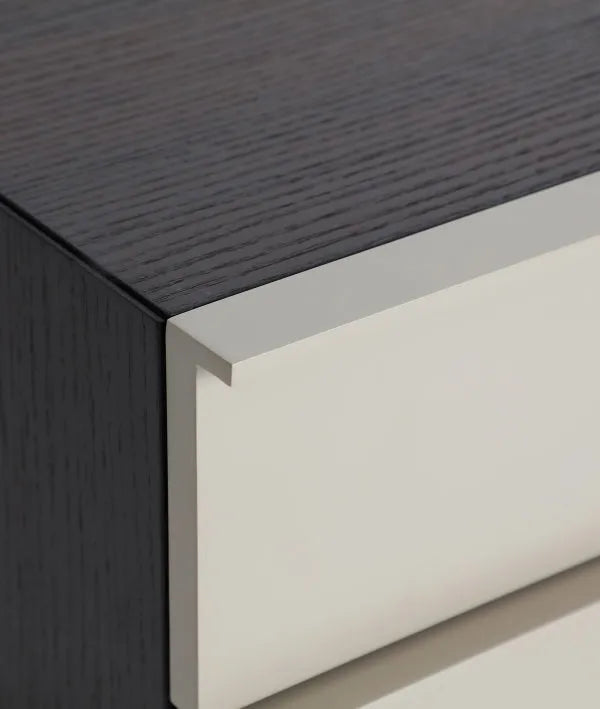 LINDFLUR MODERN GREY NIGHTSTAND