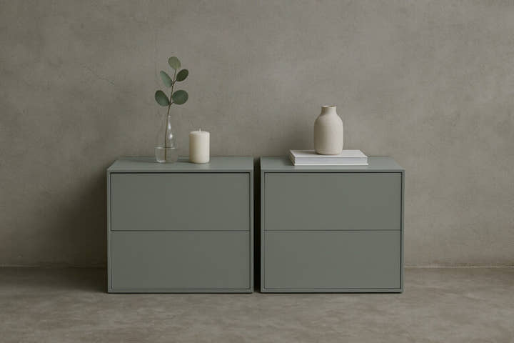 Op maat gemaakt houten bedframe 