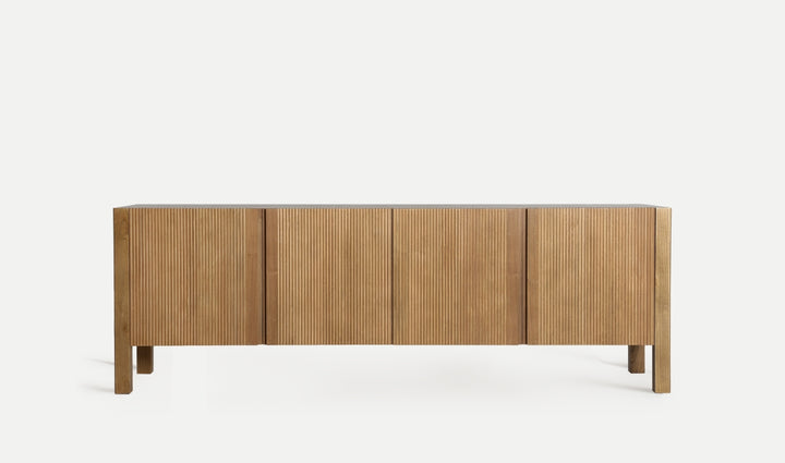 MUEBLE DE TV COPENHAGUE marrón cálido natural en madera