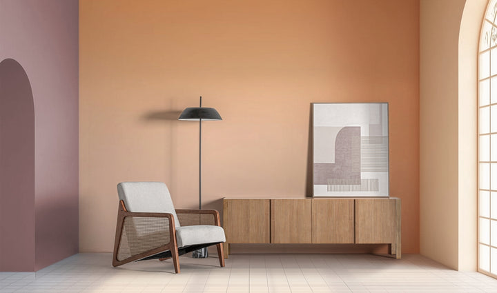 MUEBLE DE TV COPENHAGUE marrón cálido natural en madera