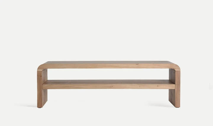 MUEBLE DE TV BREIL MADERA DE ACACIA NATURAL - Muebles de tv - El Workshop - madera de acacia