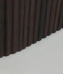 MUEBLE DE TV VERONA en madera oscura y mármol sintético