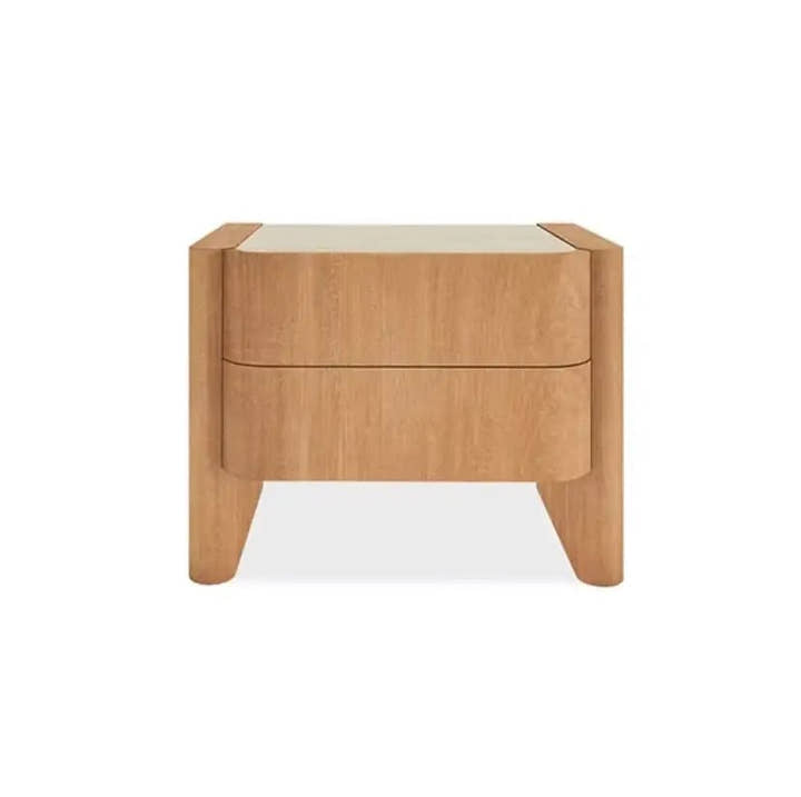 Mesita de noche Naomi - Mesitas de noche - El Workshop - madera - clara