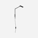 Lámpara Nivia de Pared en 25 cm negro mate