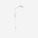Lámpara Nivia de Pared en 25 cm blanco mate