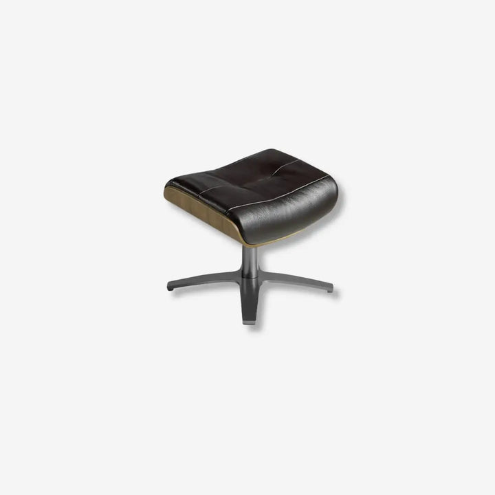 Ottoman piel negro