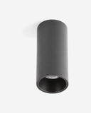 plafón de techo redondo de aluminio y cristal ø4 cm, vista 2