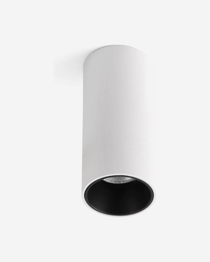 plafón de techo redondo de aluminio y cristal ø4 cm, vista 3