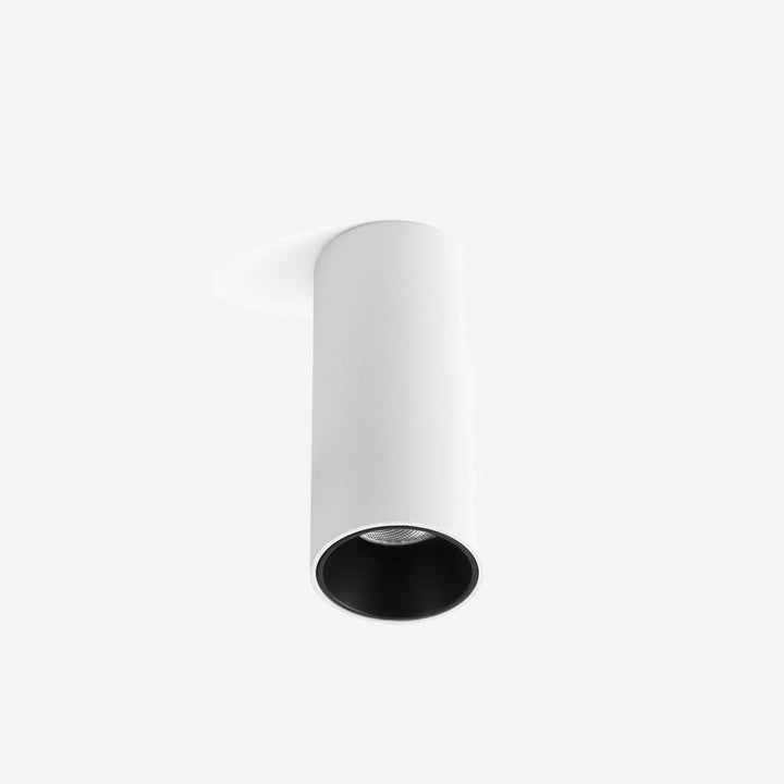 plafón de techo redondo de aluminio y cristal ø4 cm, vista 3