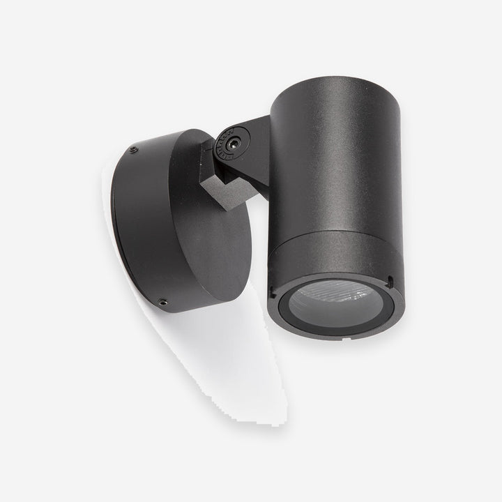 proyector orientable de exterior de aluminio negro 3 medidas