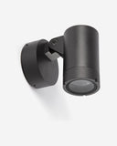 proyector orientable de exterior de aluminio negro 3 medidas