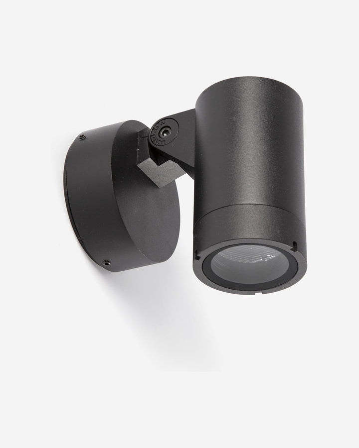 proyector orientable de exterior de aluminio negro 3 medidas