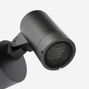 proyector orientable de exterior de aluminio negro 3 medidas, vista 4