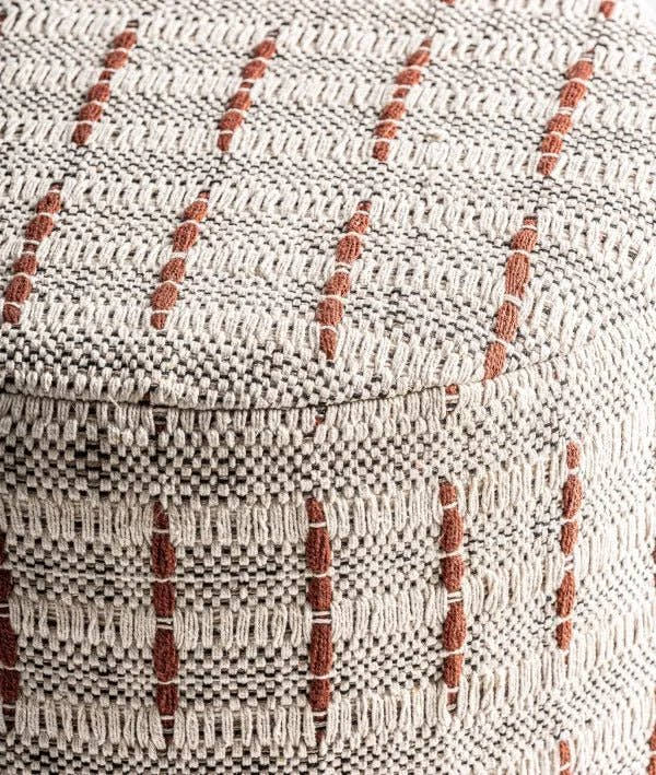 PUF KHALES - Reposapiés y puffs - El Workshop - yute