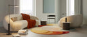 Lámpara Rafaela de Mesa 27K - Negro mate en ambiente decorado