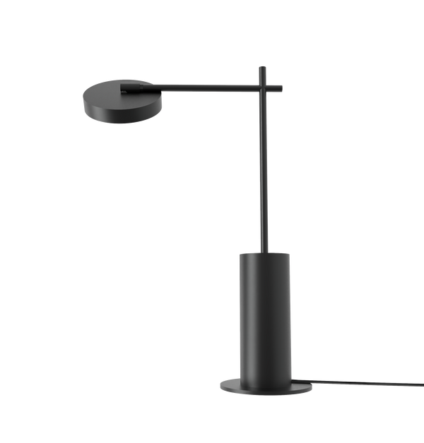 Lámpara Rafaela de Mesa 27K - Negro mate en ambiente decorado (2)