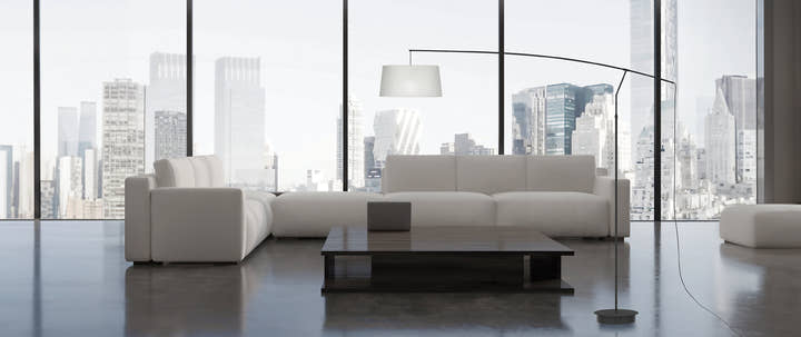 Raisa Floor Lamp - Matte Black