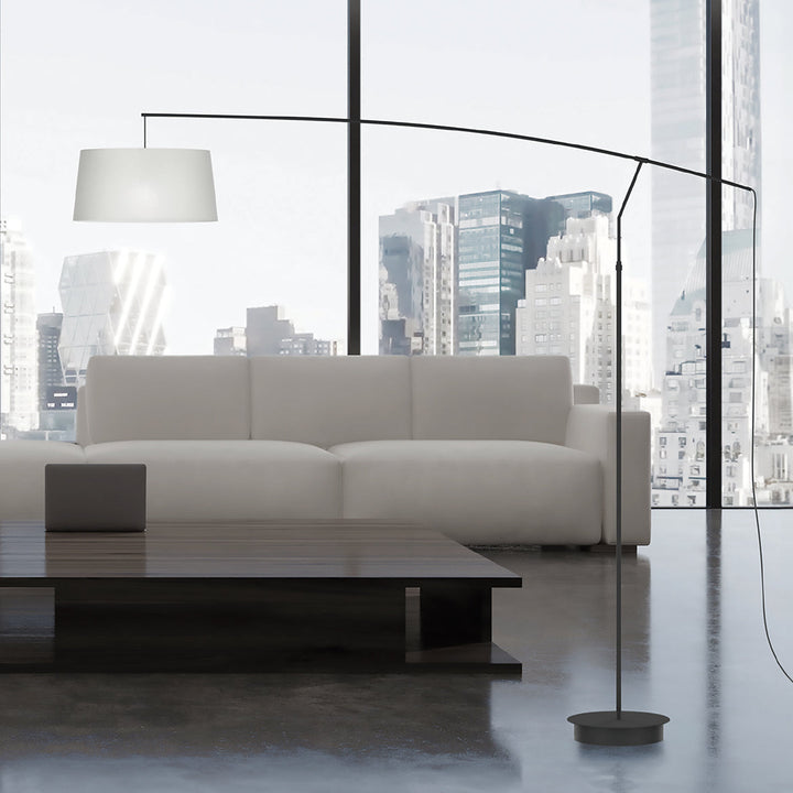 Raisa Floor Lamp - Matte Black